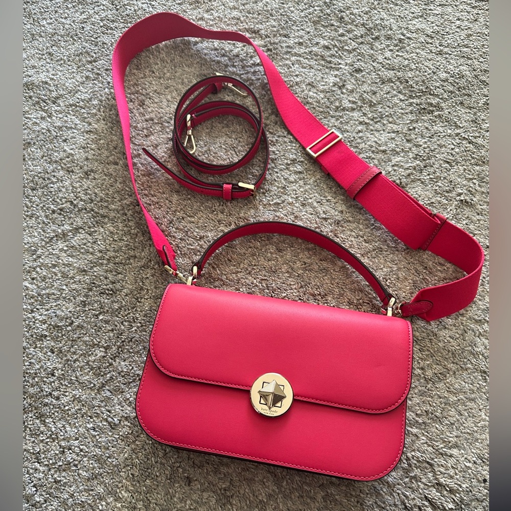 Kate Spade Hot pink Crossbody bag